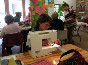 Atelier couture tricot patchwork Maison du Terroir Genouilly 71