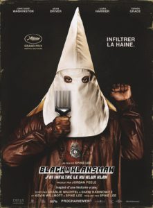 CineVillage - Mardi 11 Décembre - 20h30 - "BlacKkKlasman" en Version Originale